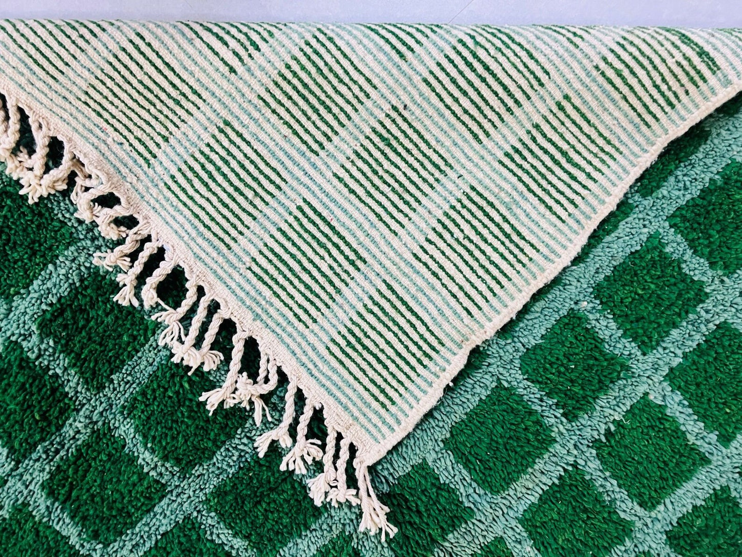 Berber Moroccan Green Rug